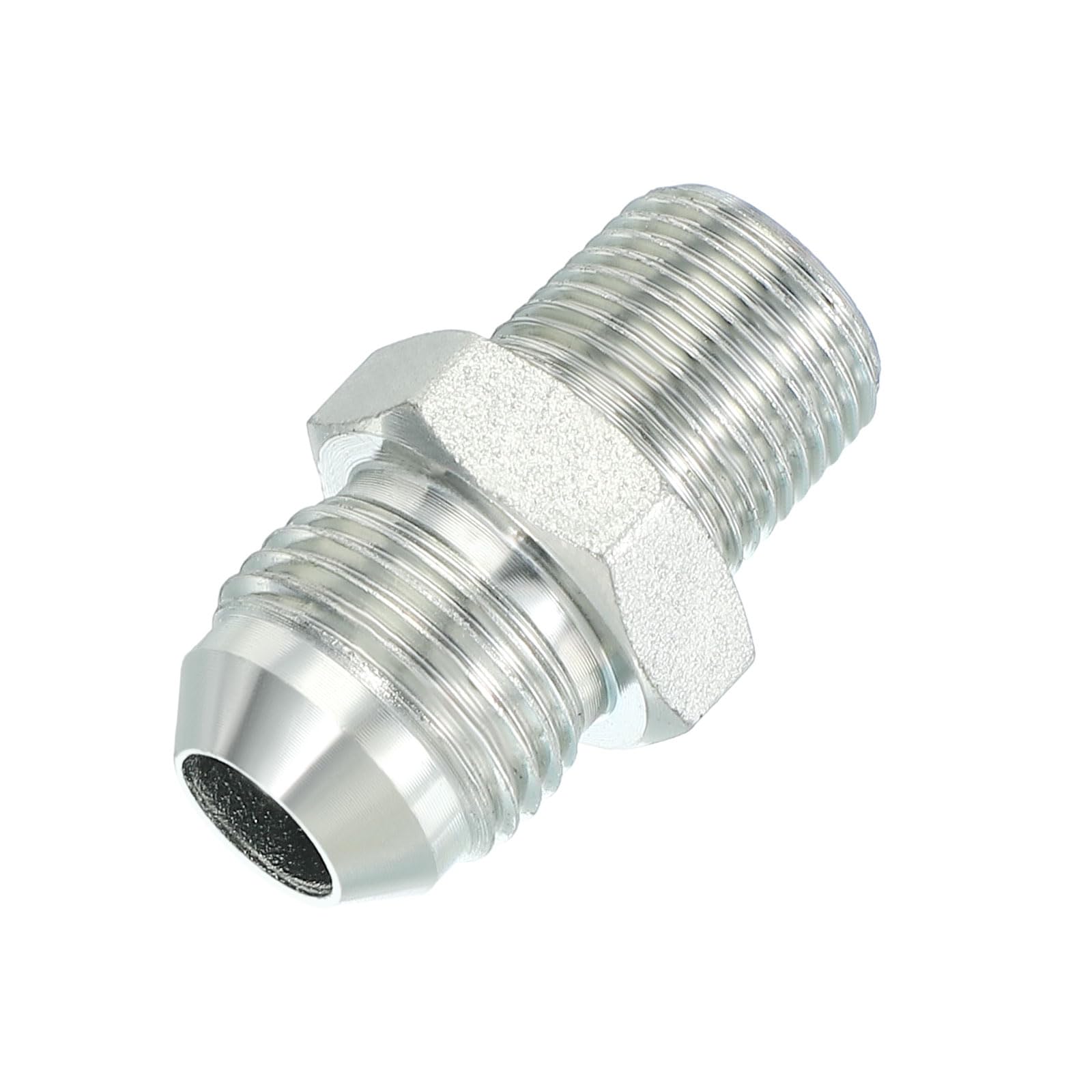 Adaptateur de raccord de tuyau réducteur en acier plaqué durable pour circuit hydraulique