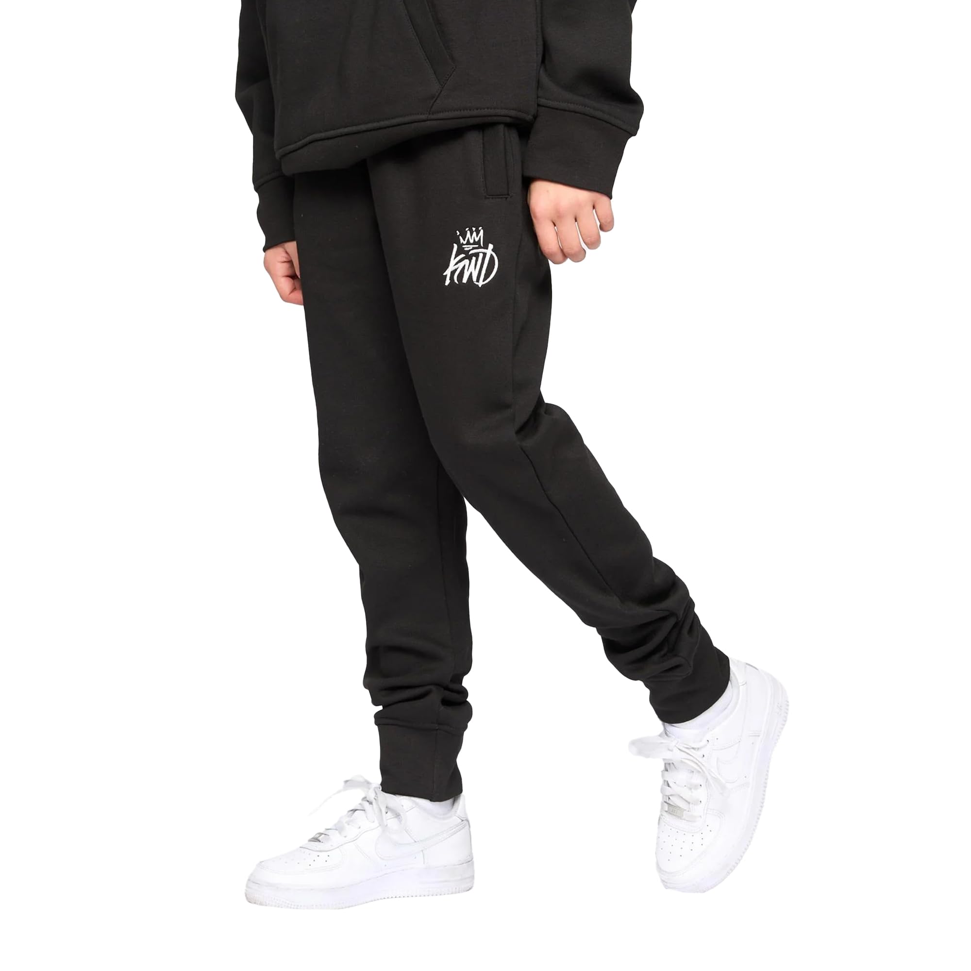 Kings Will Dream Crosby Kids Boys Joggers  Colour : Black