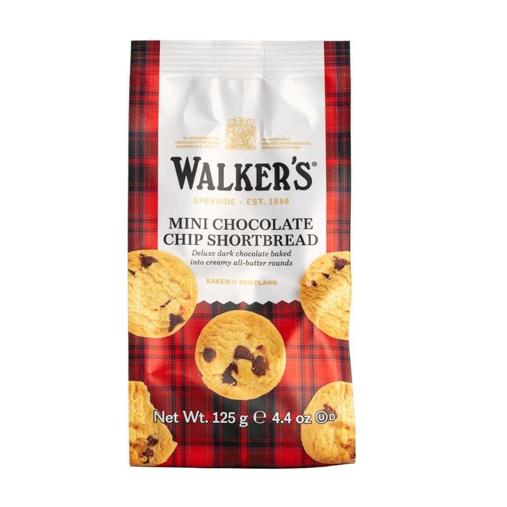 Walkers Shortbread Mini Rounds Chocolate Chip - 4.4 oz