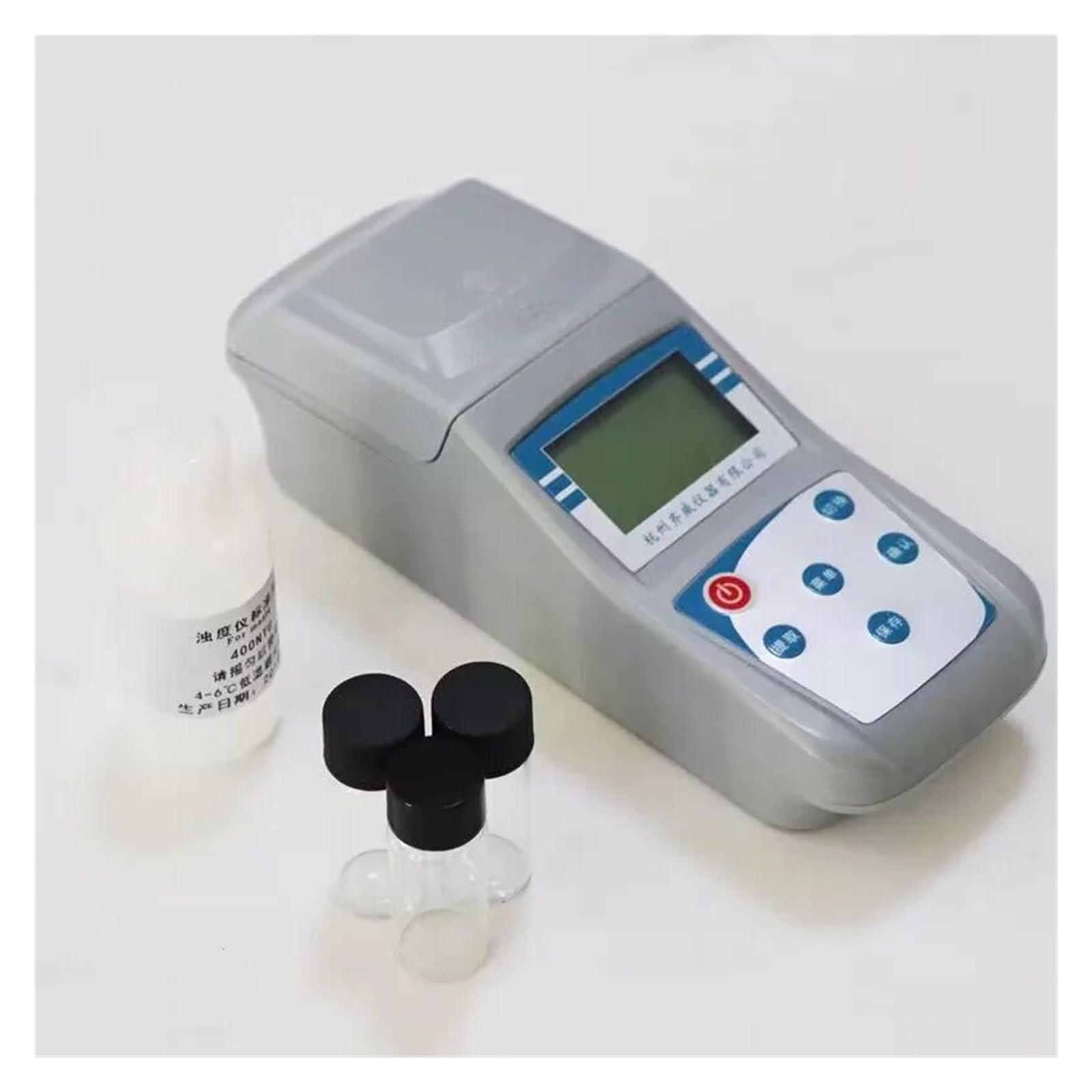 Medidor de turbidez digital, Medidor de turbidez inteligente 0-200 NTU/1000 NTU por luz dispersa for agua piscina en planta para tratamiento de agua(0-200NTU)
