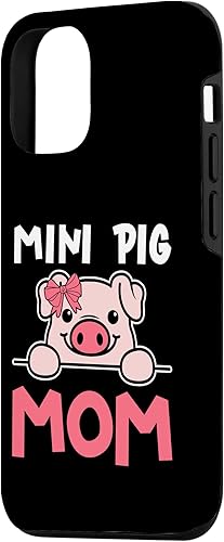 Miniatura 2 de iPhone 13 Cute Mini Pig Mom  Carcasa para mujer propietaria de cerdo en miniatura