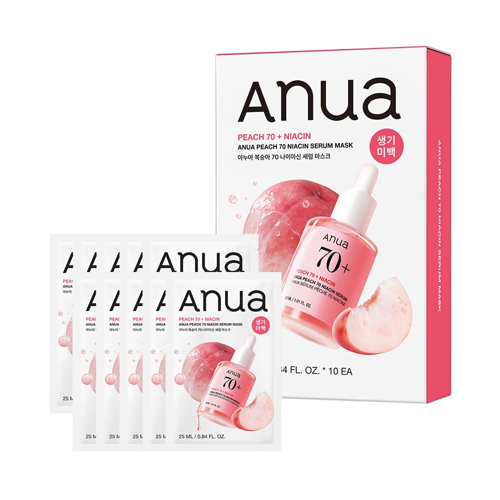 Anua peach70 DADOC ダダックファン　60包(1ヶ月分) Amazon.co.jp: ANUA (Anua) Peach 70 Niacin Mask Pack 10 Sheets Skin
