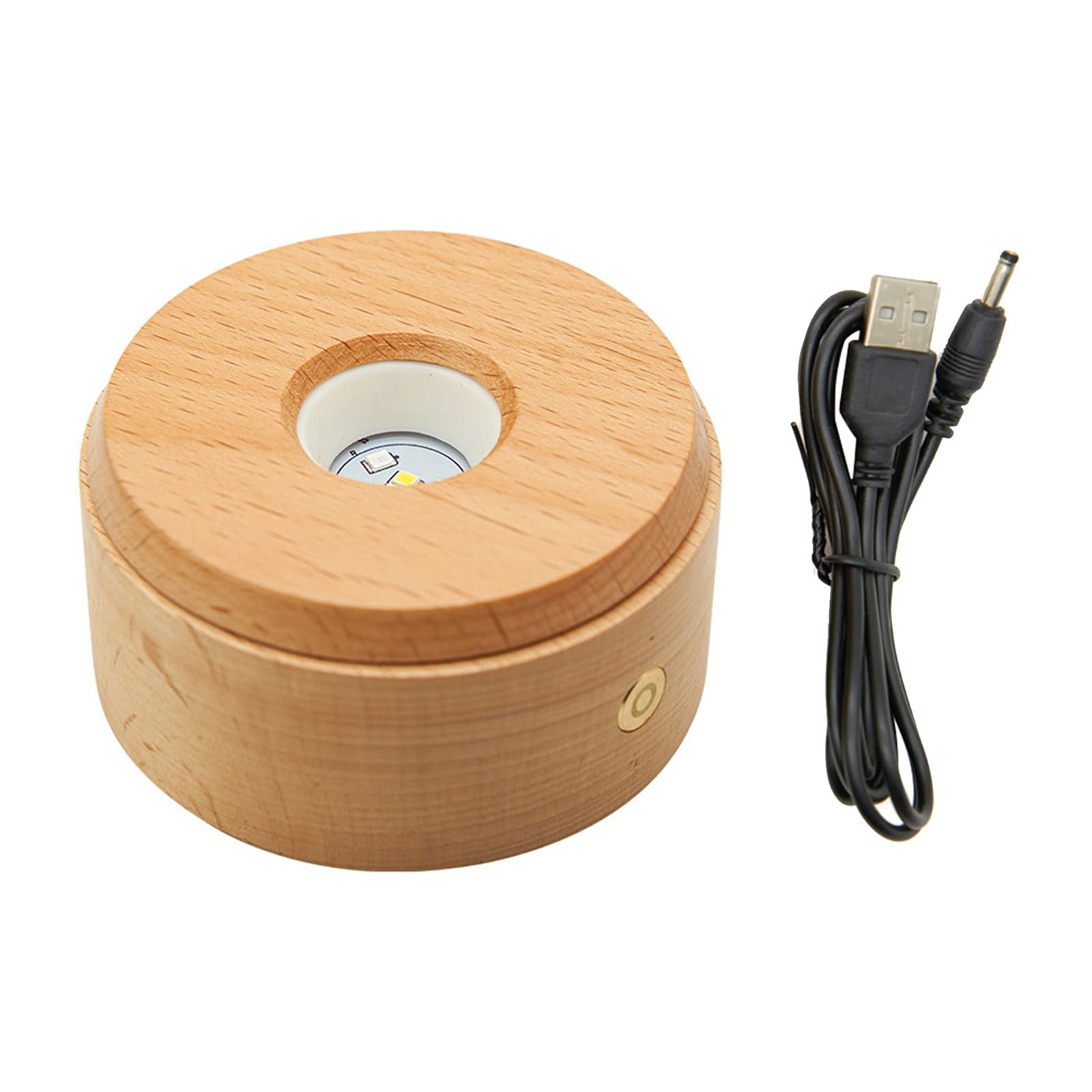 Tsophreniq LED Lighted Platform Offering Dynamic Color for Enhanced Artifact Presentation and Atmospheres Creation Light Lamp Holder