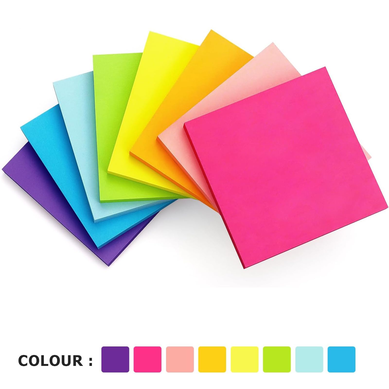 24 Pads, 3x3 Inches Sticky Notes - Image 3
