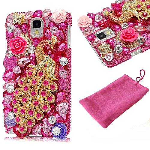 Funda LU2000 Galaxy S8, Piedras de Bling de Cristal 3D Recorte Contraportada Compatible para Samsung Galaxy S8 S VIII Ocho G9500