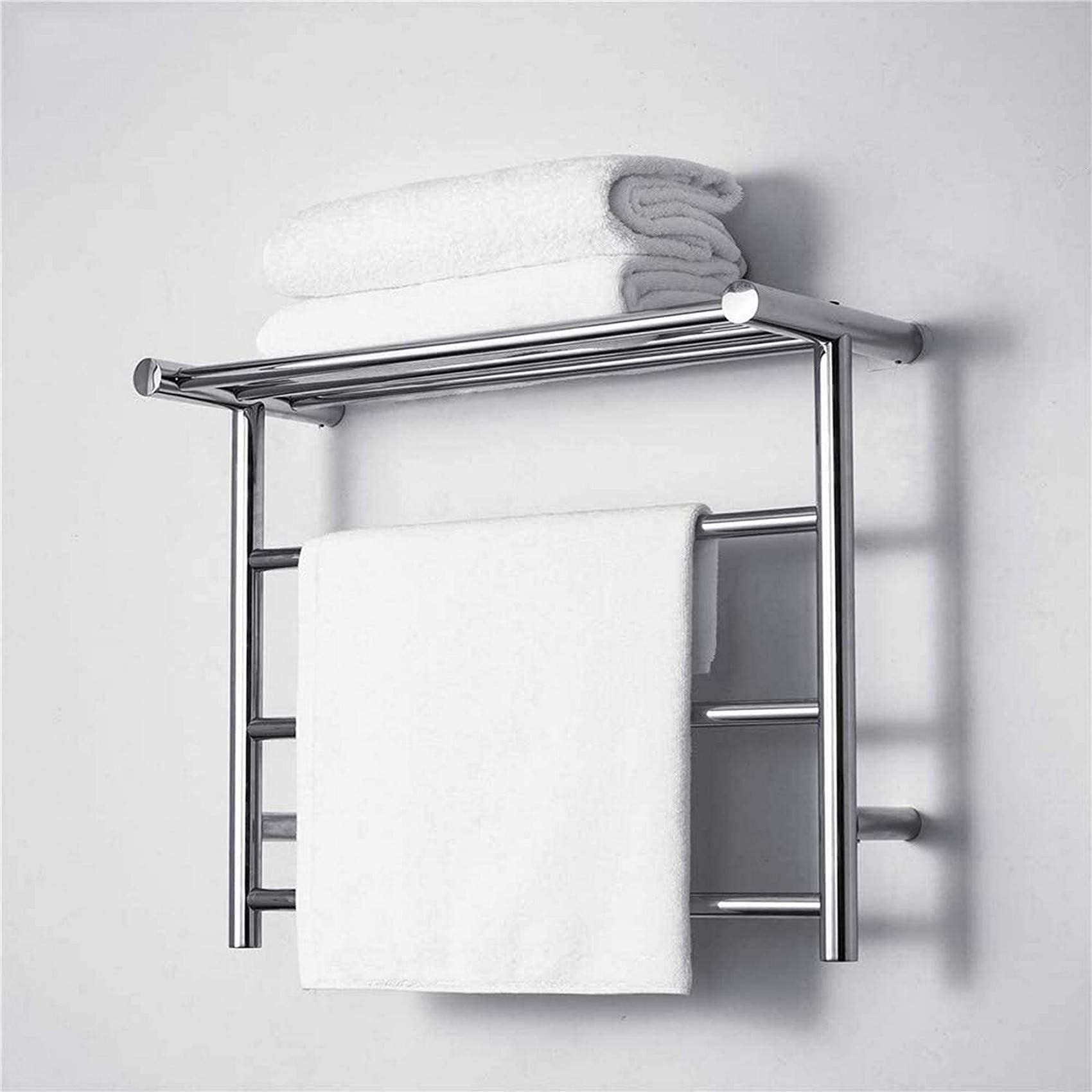 Scaldasalviette a parete, scaldasalviette da bagno, scaldasalviette elettrico, portasciugamani riscaldato, l'ultimo portasciugamani elettrico di quarta generazione nel 2019, Plug In (Plug In) (Hardwir