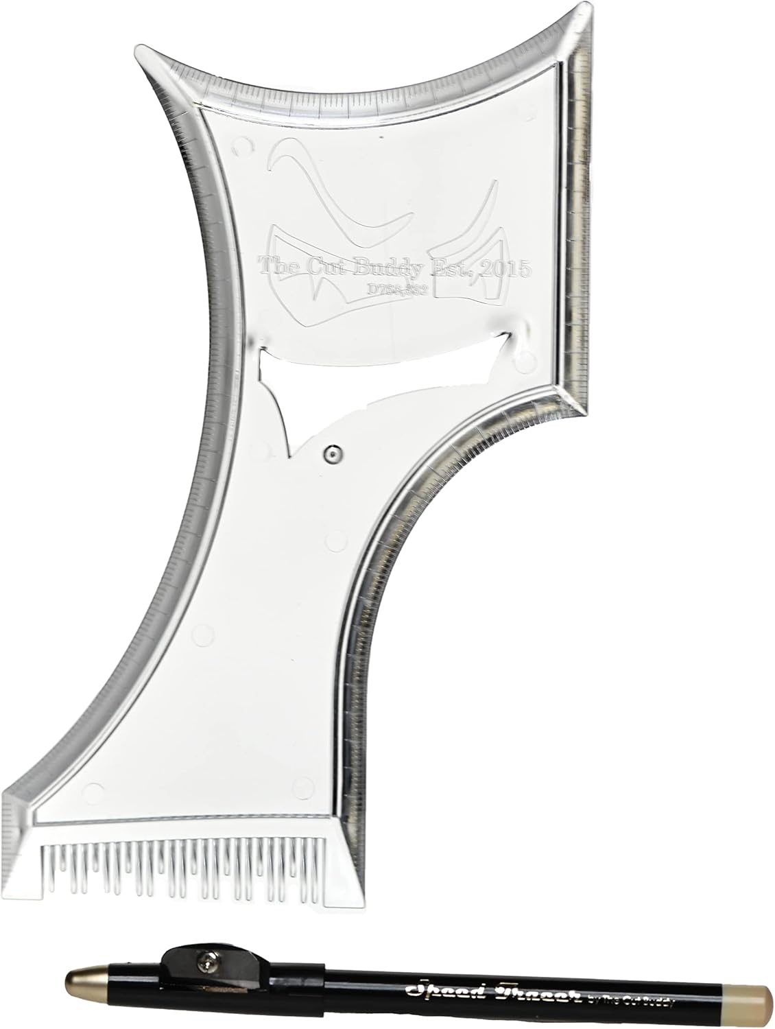 The Cut Buddy As Seen On Shark Tank Larger Beard Shaping Tool Comb