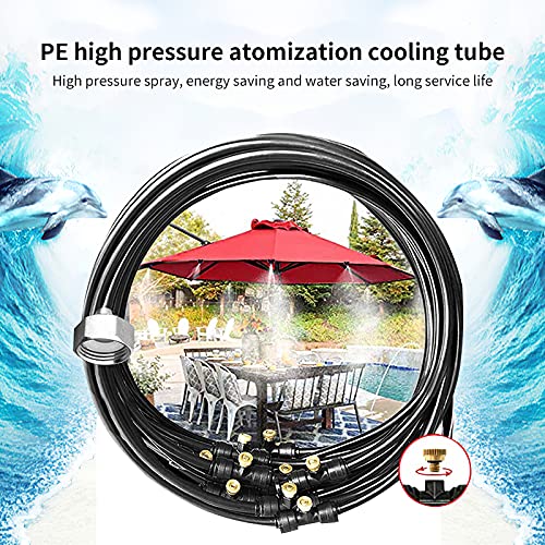 MOSINITTY 6 m/235.8 inch Misting Cooling System, Misting Line Water Misters voor Koeling Outdoor Terrassen Achtertuin… - Afbeelding 6