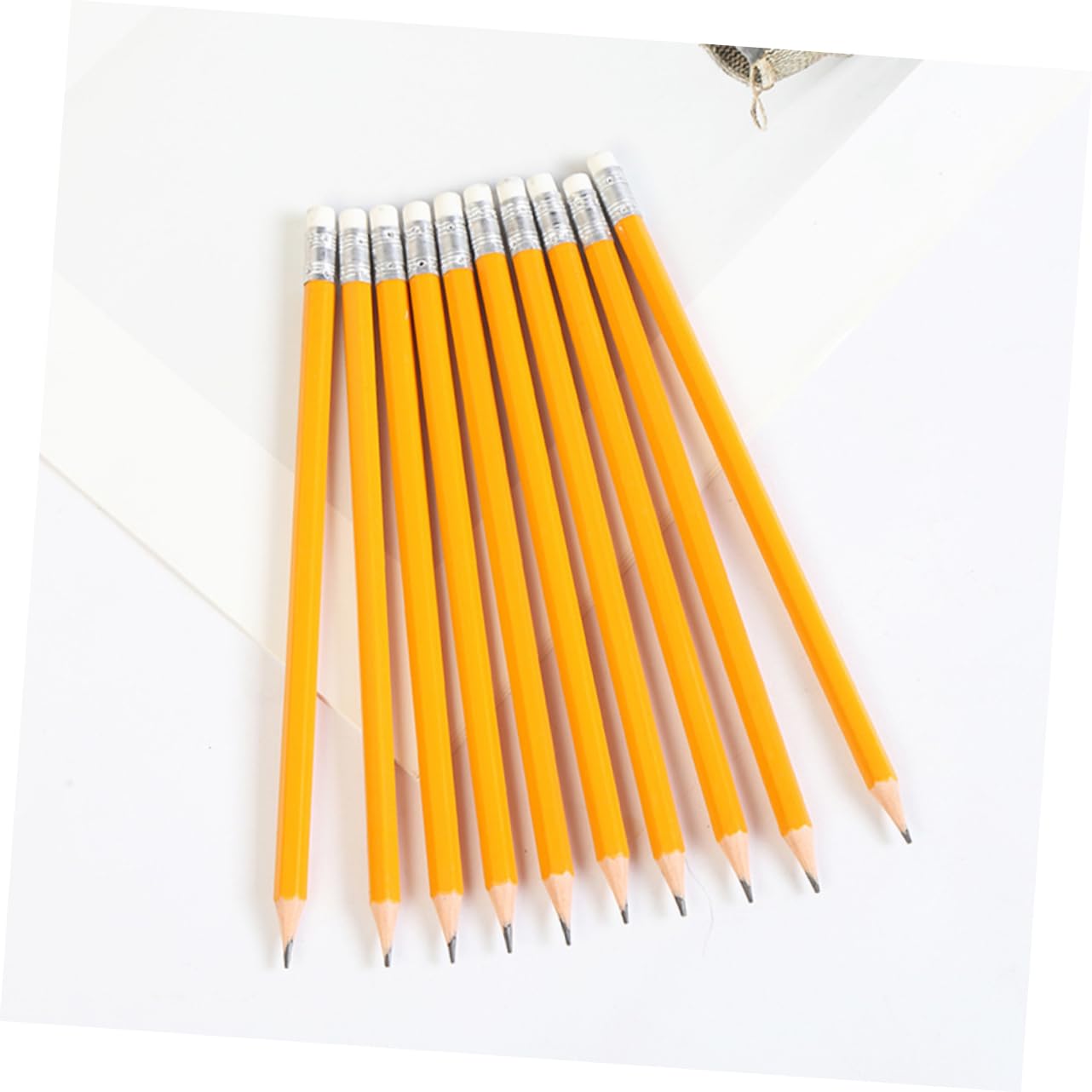 Angoily 100pezzi Matite di Legno con Punta Affidabile per Scrivere e Disegnare Adatte per Prendere Appunti e Uso in Ufficio Struttura Robusta