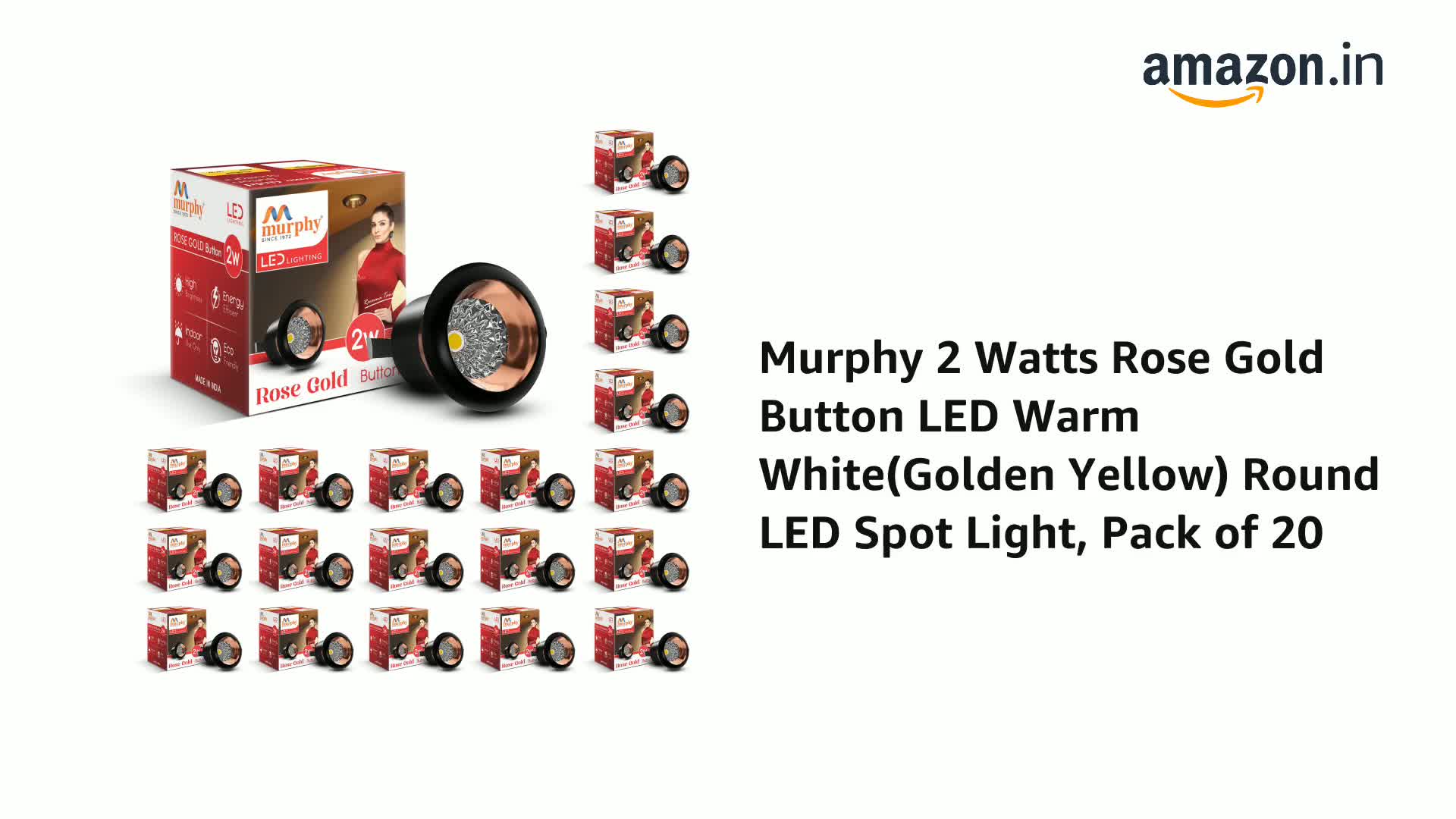 Goldblatt G09503 Portable LED Work Light - 1000 Lumens, 13W, Pivoting Head, 6ft Cord (Red/Black)