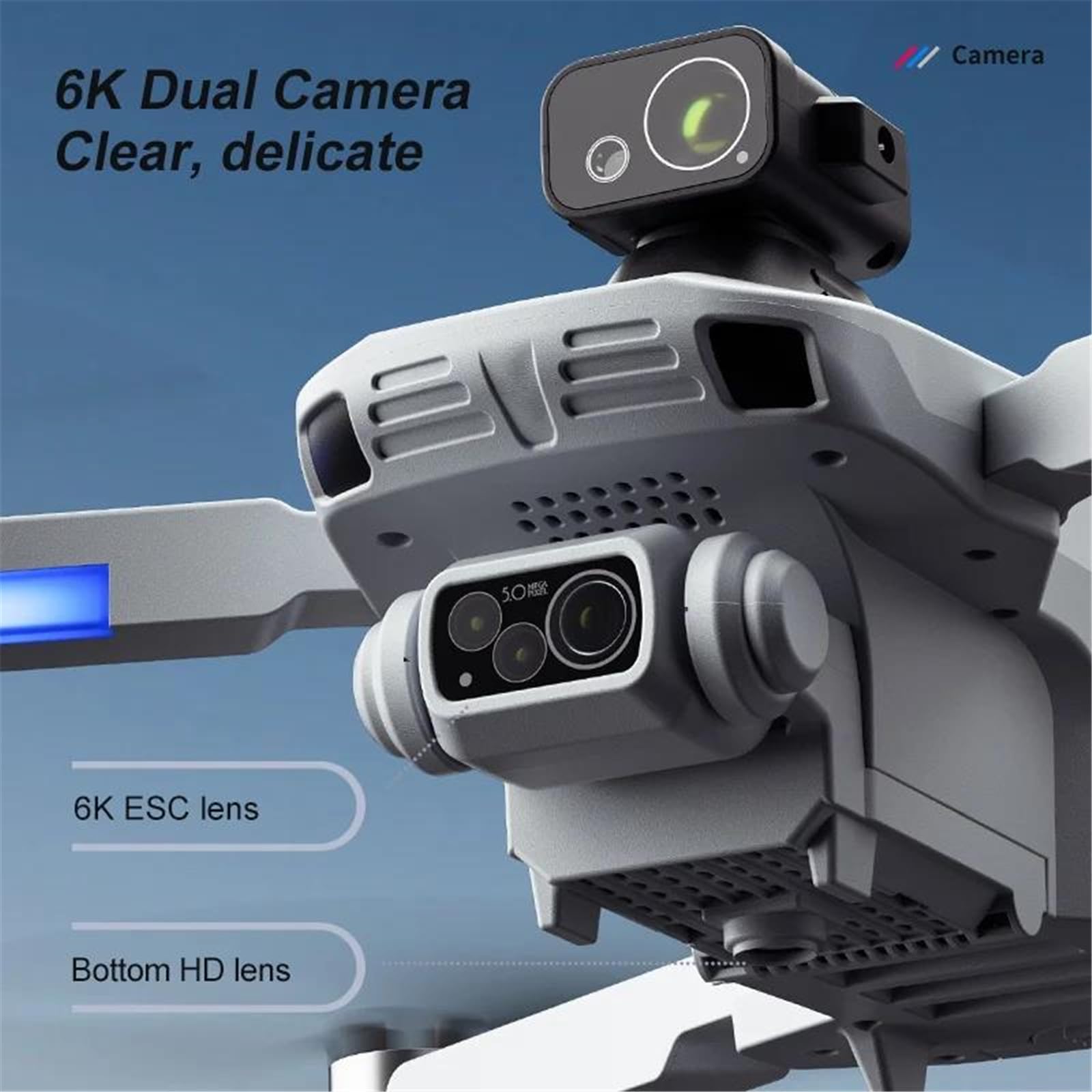 Single battery,dron f8 max gps profesjonalny 8k kamera 6k 5g wifi fpv dron unikający przeszkód z dużym ekranem zdalnego sterowania quadrocopter