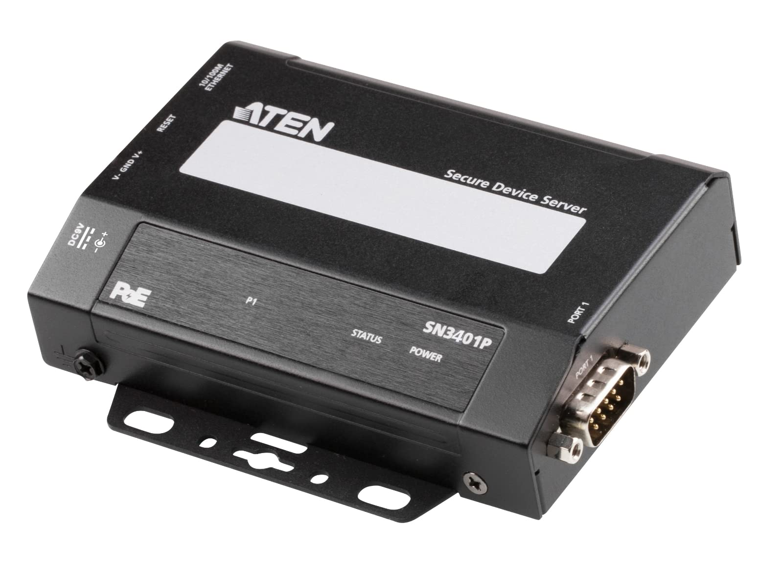 ATEN SN3401P 1-Port RS-232/422/485 Secure Device Server PoE