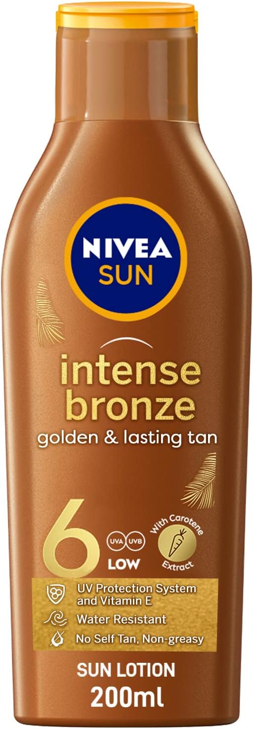NIVEA SUN Tanning Lotion, Carotenne, Vitamine E, SPF 6, 200ml Buy