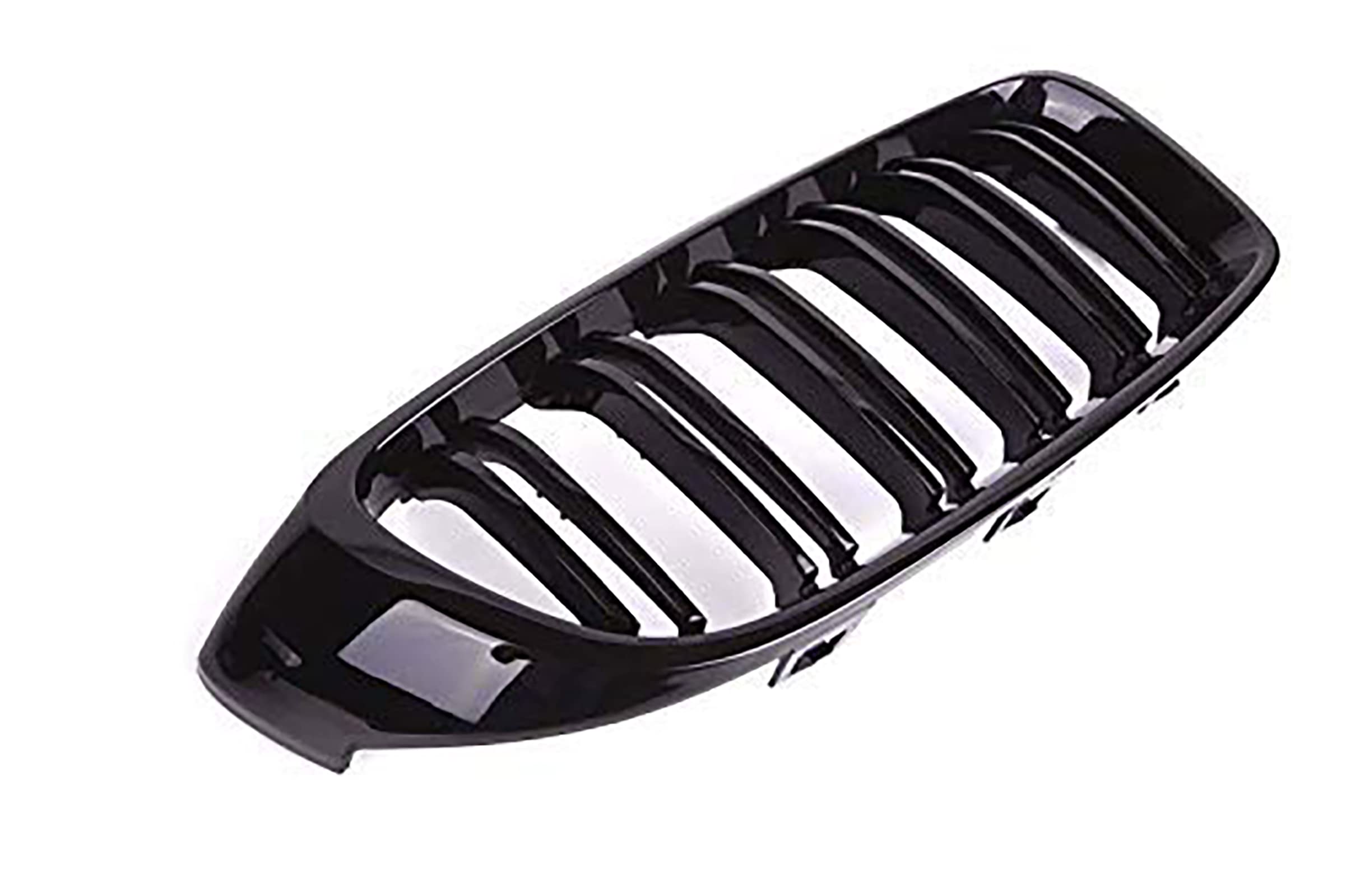 Parrilla para BMW Serie 4 F32 F33 F36 M3 F80 M4 F82 F83 | 2014-2019,Riñón Delanteras,Negro Brillante Rejillas,Doble Riñón