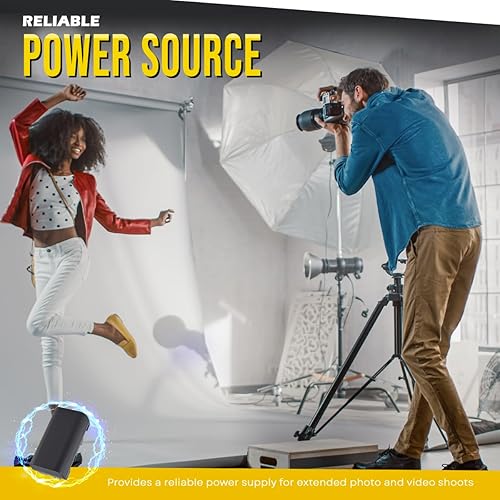 Miniatura 8 de Batería BM NP-F550 con puerto de carga USB-C integrado para Sony NP F330, F550, F530, F570, F750, F770, F930, F950, F960, F970, CCD-SC55, TR516,