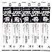 Pilot 0.38mm Black Ink Refill (LP2RF-8UF-B), for Juice Gel Ink Ballpoint Pen, (LJU-10UF-B), ×5 Pack/total 5 pcs (Japan Import) [Komainu-Dou Original Package]