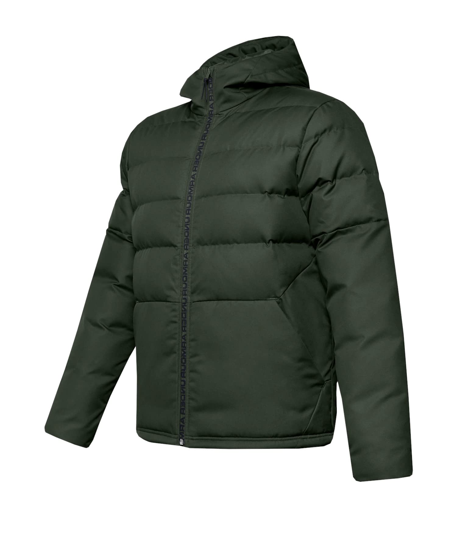 Under Armour Men Sportstyle Hooded Down Jacket - Baroque Green/Black (310), Medium