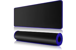 11.8"x31.5" Blue Extended Gaming Mouse Pad