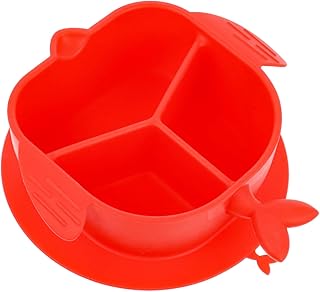 TIDTALEO 1Pc Placa De Compartimento Prato De Jantar Infantil Bebê Silicone Placemat Talheres Do Bebê Bonito Chá De Bebê Crianças Talheres Placa De Alimentação Infantil Sub Placa