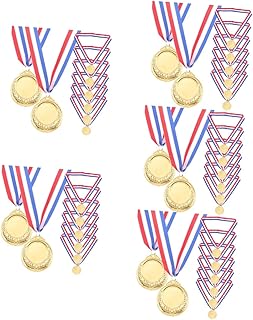 50 Pcs Metal Medal playset Medals Adult Toy Sports Medals Competition Award Medals Gold prizes for Sports Awards Medals Competition Medals Iron Medals Model/1013