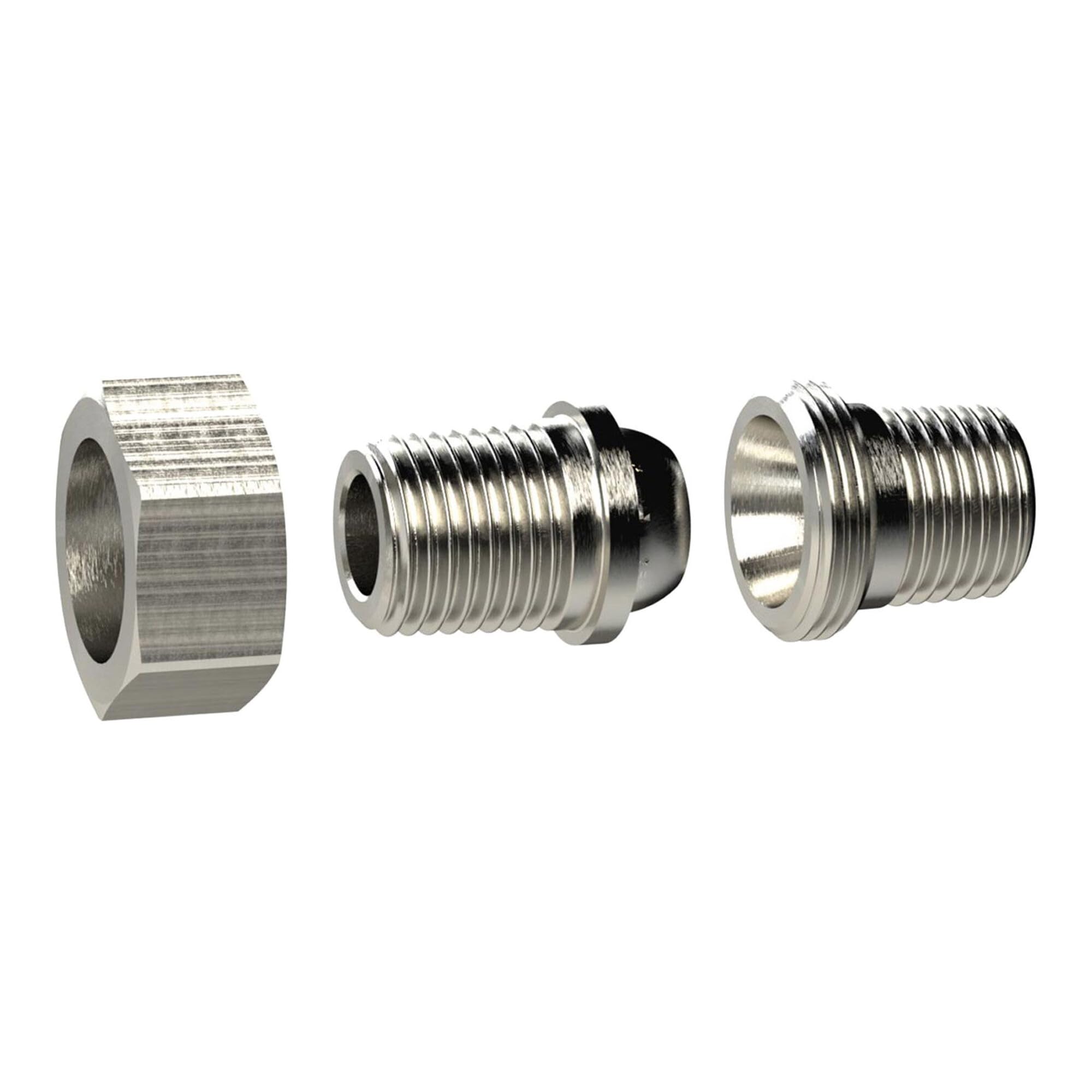 Soluzione. Raccordo filettato doppio. Densità, R 1 1/4 a, R 1 1/4 a, MS vern, pressione di lavoro max. 25 bar Max. 150 °C