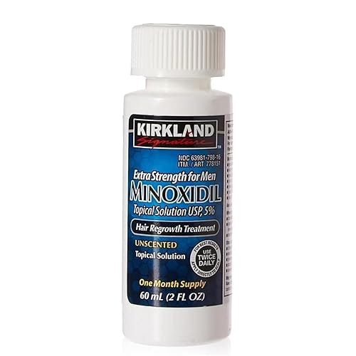 Miniatura 3 de Kirkland - La pérdida de cabello para hombres revitaliza los folículos pilosos al 5 minoxidil solución tópica 3 meses tamaño de suministro 3 x 2