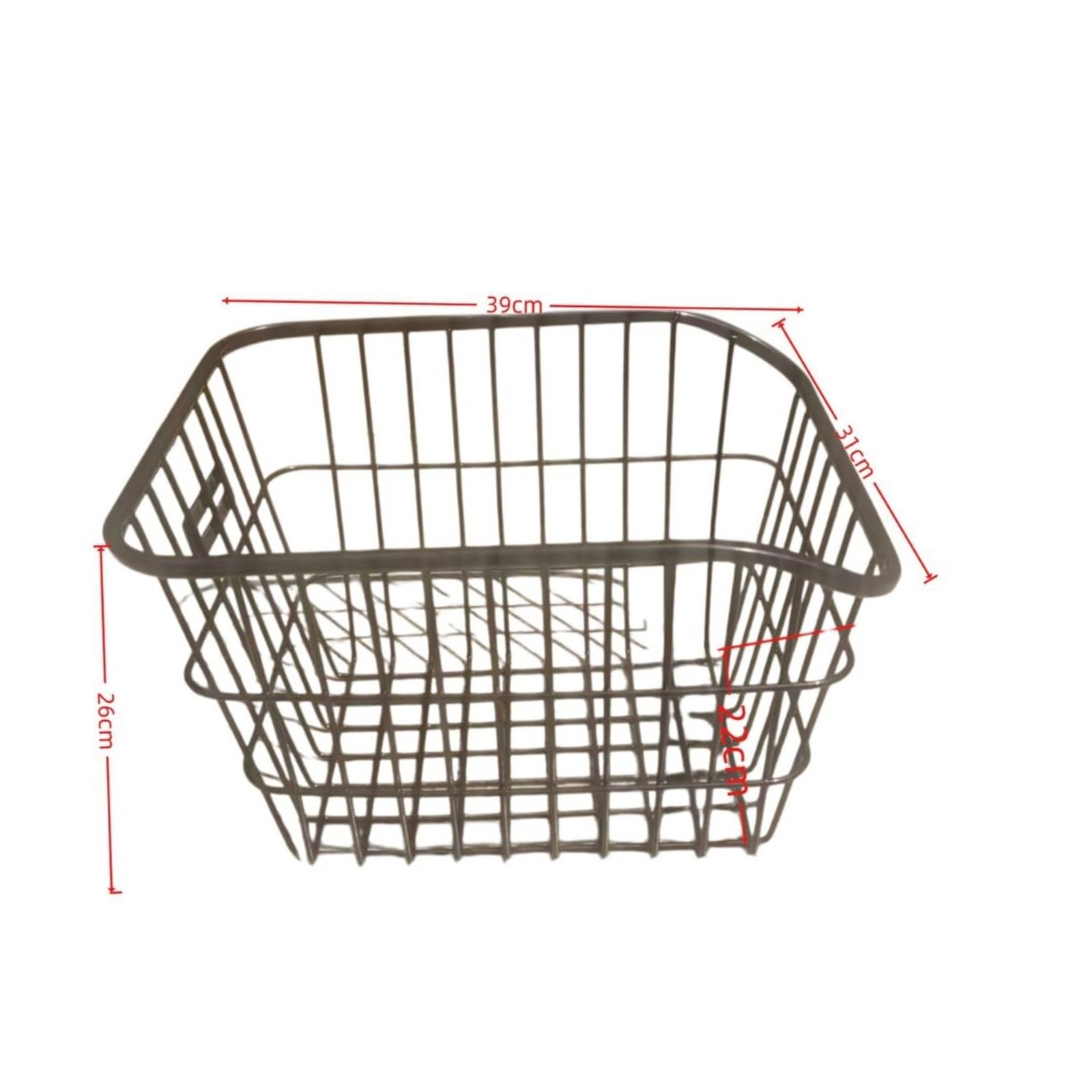 Cesta Bicicleta con Forro