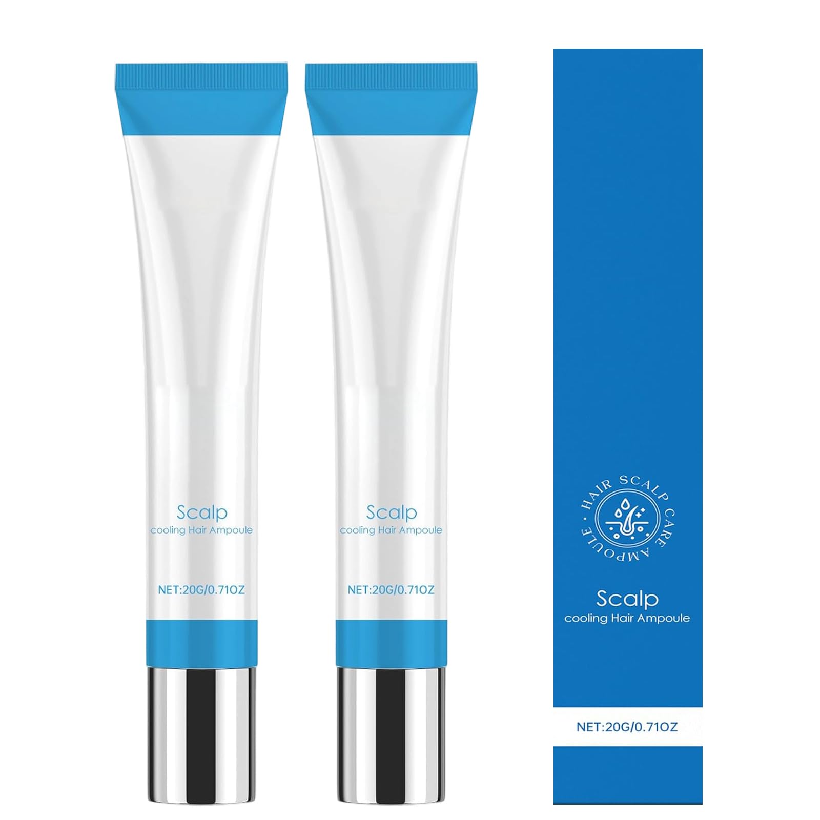 2PCS Scalp Serum & Hair Growth Serum–Nourishing Hair for Growth for Women, Fast-Absorbing Non-Greasy Formula, Daily Scalp Treatment for Thicker