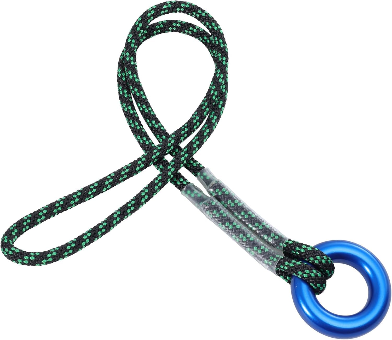 6mm Prusik Loop Cord Polyester, 50cm Length | 8kN Breaking Strength, Zero-Slip Grip (50CM/19.6 inches)