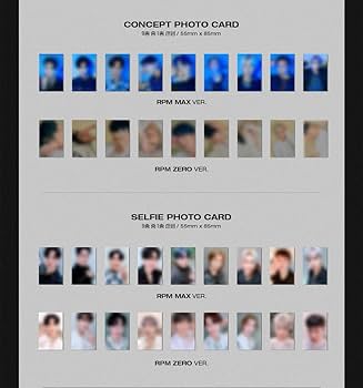 SF9 RPM ZERO ver. トレカ SF9] RPM / RPM ZERO (WHITE) ver. - Selfie / Official