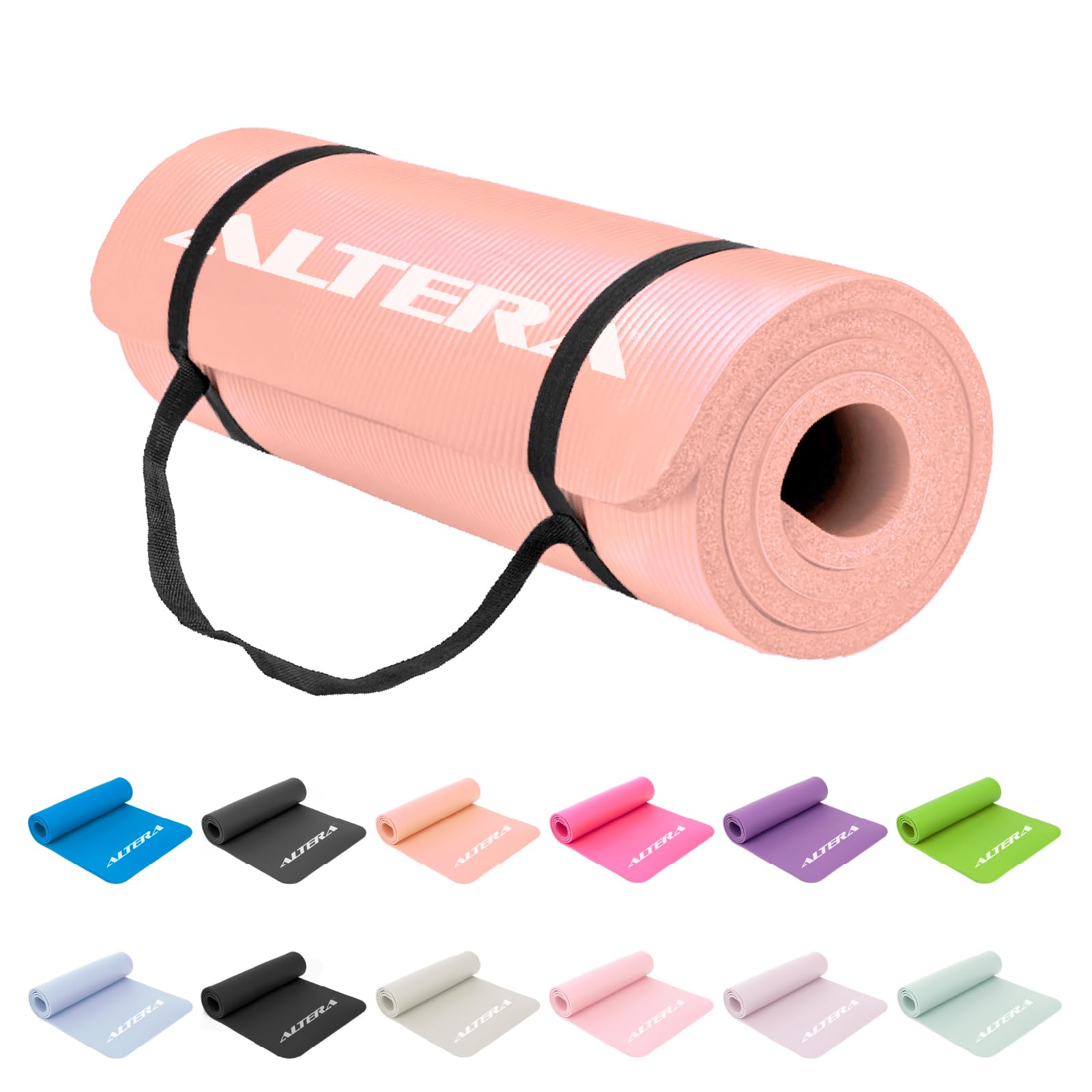 Altera Tapete para Ejercicio Yoga Pilates Rehabilitacion Gym Espesor 10 mm