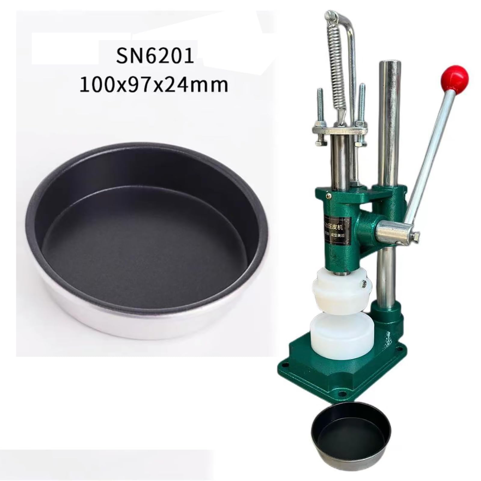 NGARY Máquinas para Hacer Tartaletas Francesas, Prensas Manuales para Hacer Tartaletas, Herramienta para Moldear Tartaletas De Crema Pastelera, Aptas para Uso Doméstico, SN6201