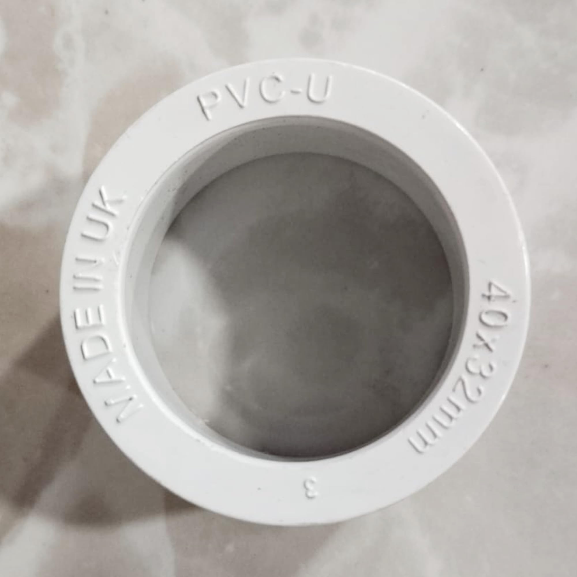 Shmox White Solvent Weld 32Mm To 40Mm Waste Pipe Reducer- Soil & Waste Pipe Fittings (, (Pack Of 5))