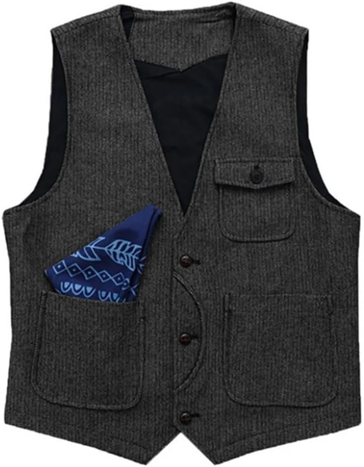 Dappers ダークブルー ペイズリー柄ベスト サイズ40 Dappers ダーク