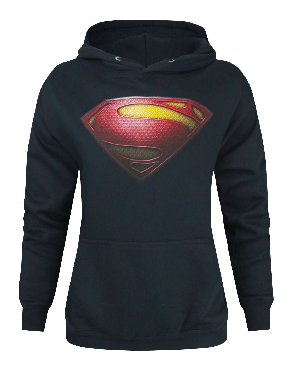 DC Comics Superman Man Of Steel Logo Women's Hoodie