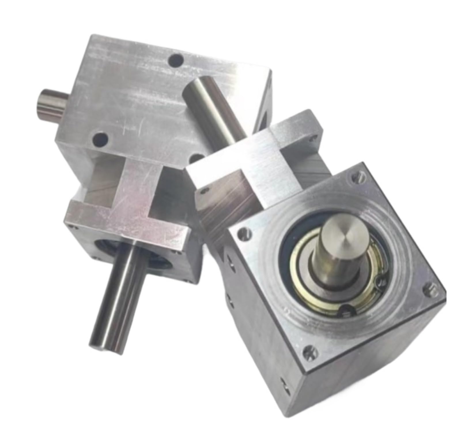 1PC Mały czujnik kątowy 90 stopni 1:1 spiralny wałek zębaty parasola 12mm współkierunkowy podwójny wał wyjściowy mechanizm różnicowy przekładnia Do samodzielnego montażu mechanicznego(Type A)