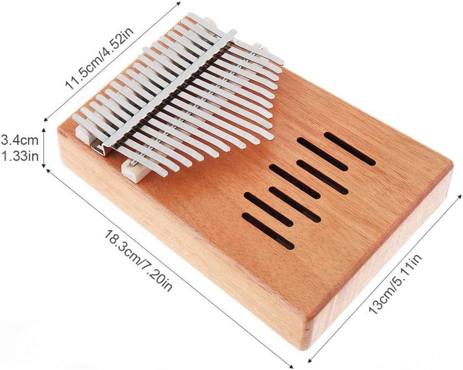 Générique Mini Finger Kalimba Thumb Piano 17 Touches Kalimba monocarte Acajou Cascade Trou de Son Mini Clavier… - Les Beatles, Paul McCartney, John Lennon, RIngo Starr, George Harrison Générique Mini Finger Kalimba Thumb Piano 17 Touches Kalimba monocarte Acajou Cascade Trou de Son Mini Clavier… – Image 3
