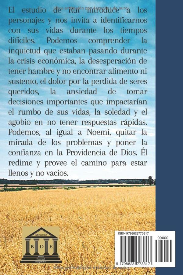 Miniatura 2 de Rut La Providencia de Dios en Tiempos Difíciles (Tomo I) Manual del Líder Estudio Bíblico de Rut (Tapa Blanda) (Spanish Edition)