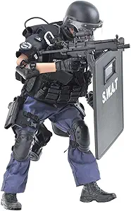 YEIBOBO ! Highly Detail Special Forces 12inch Action Figure SWAT Team (Point-Man)
