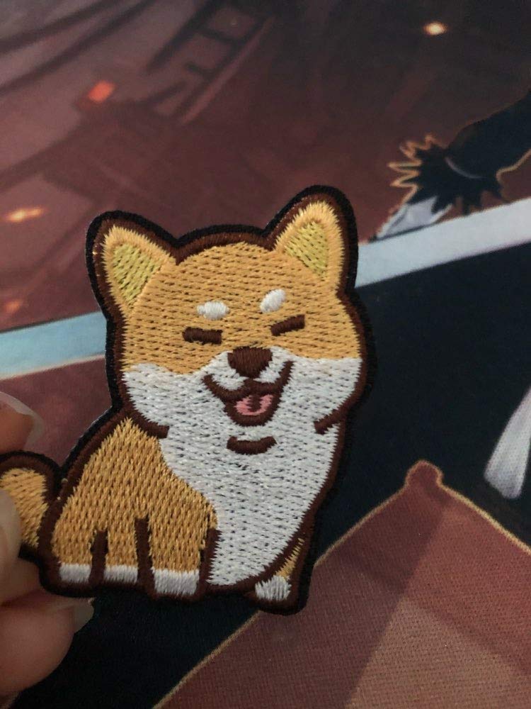 Amazon.co.jp: 【ディアーアニマルズ】 柴犬 しば犬 アイロンワッペン  