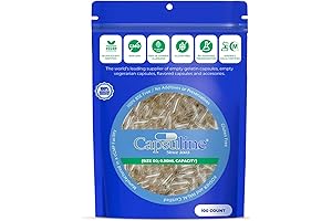 Pullulan Size 00 Clear Empty Vegan Capsules: Perfect for DIY Supplementing