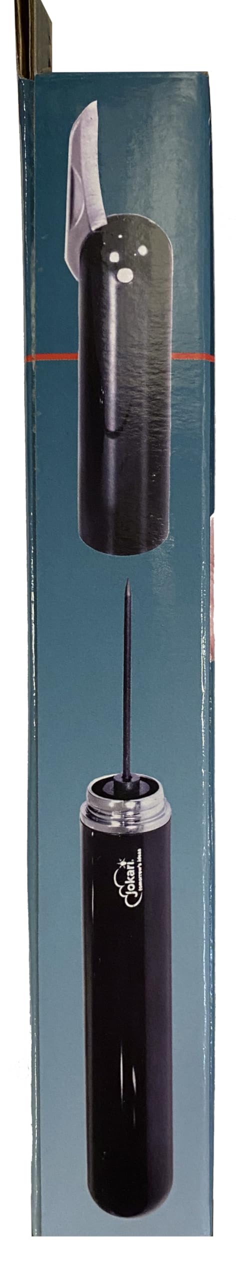 Abrevino compacto de viaje con extracción de corcho y cortador de papel de aluminio integrado. Accesorio de vino sin esfuerzo para entusiastas en movimiento (1) 2