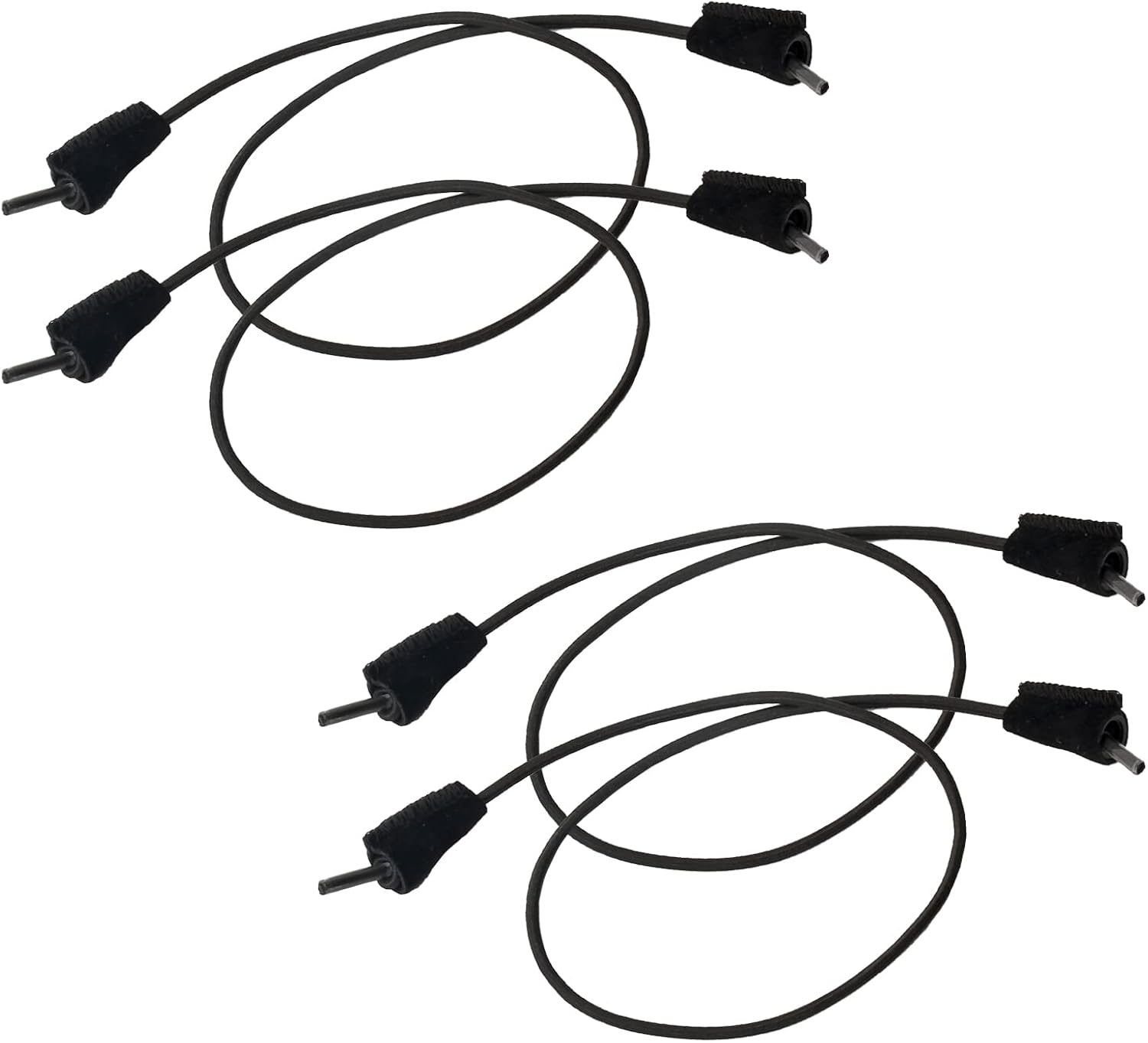 NEEVIRID [4 Laces] 2Pair Replacement Shoe Laces for Hey Dude Elastic Shoelaces