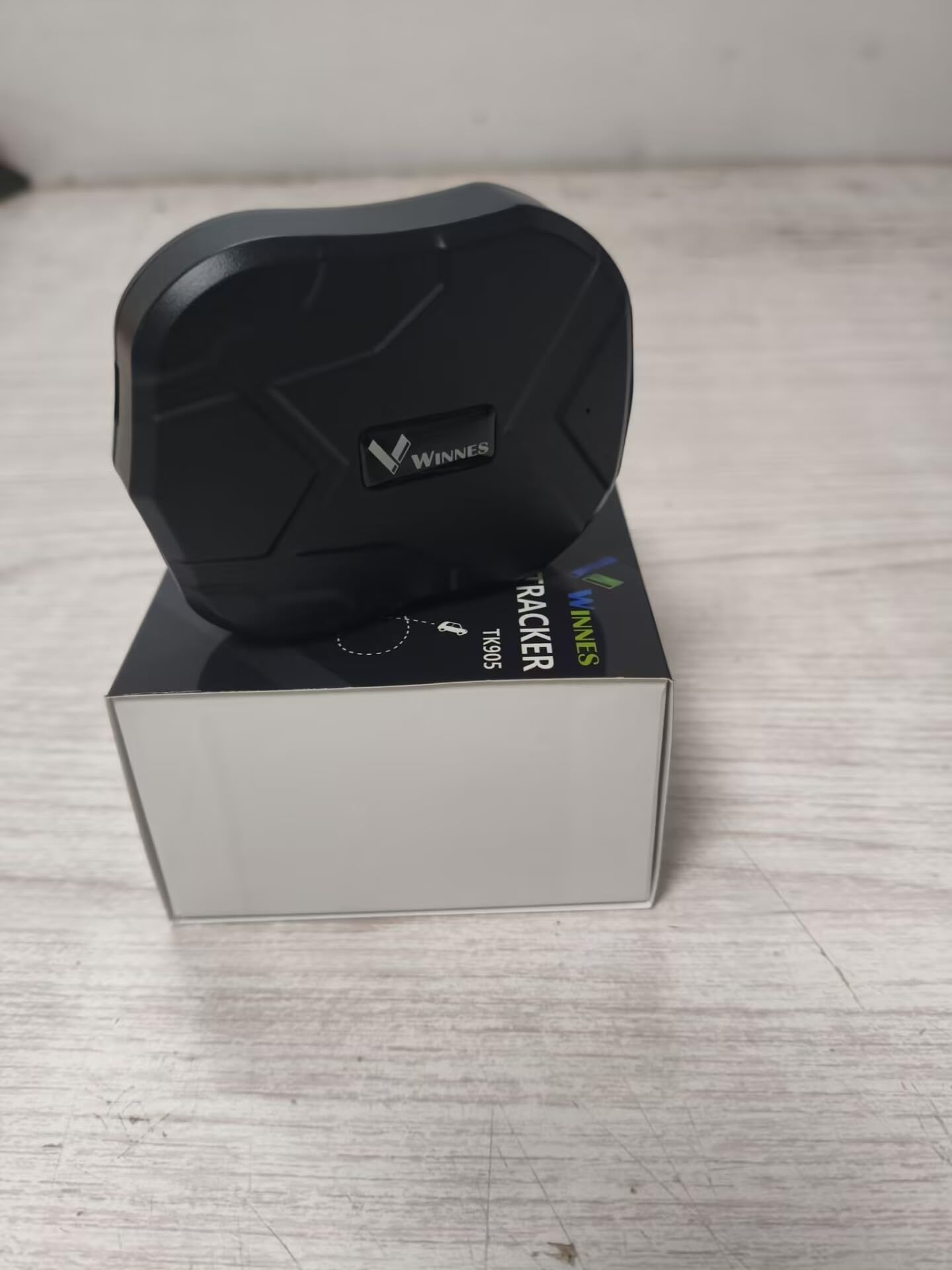 localizador GPS para Coche 4G Tarjeta SIM Incorporada, 5000mAh Batería 90 Días de Espera IP65 Impermeable Antirrobo GPS Tracker, Seguimiento en Tiempo Real a Través App, Múltiples Funciones de Alarma