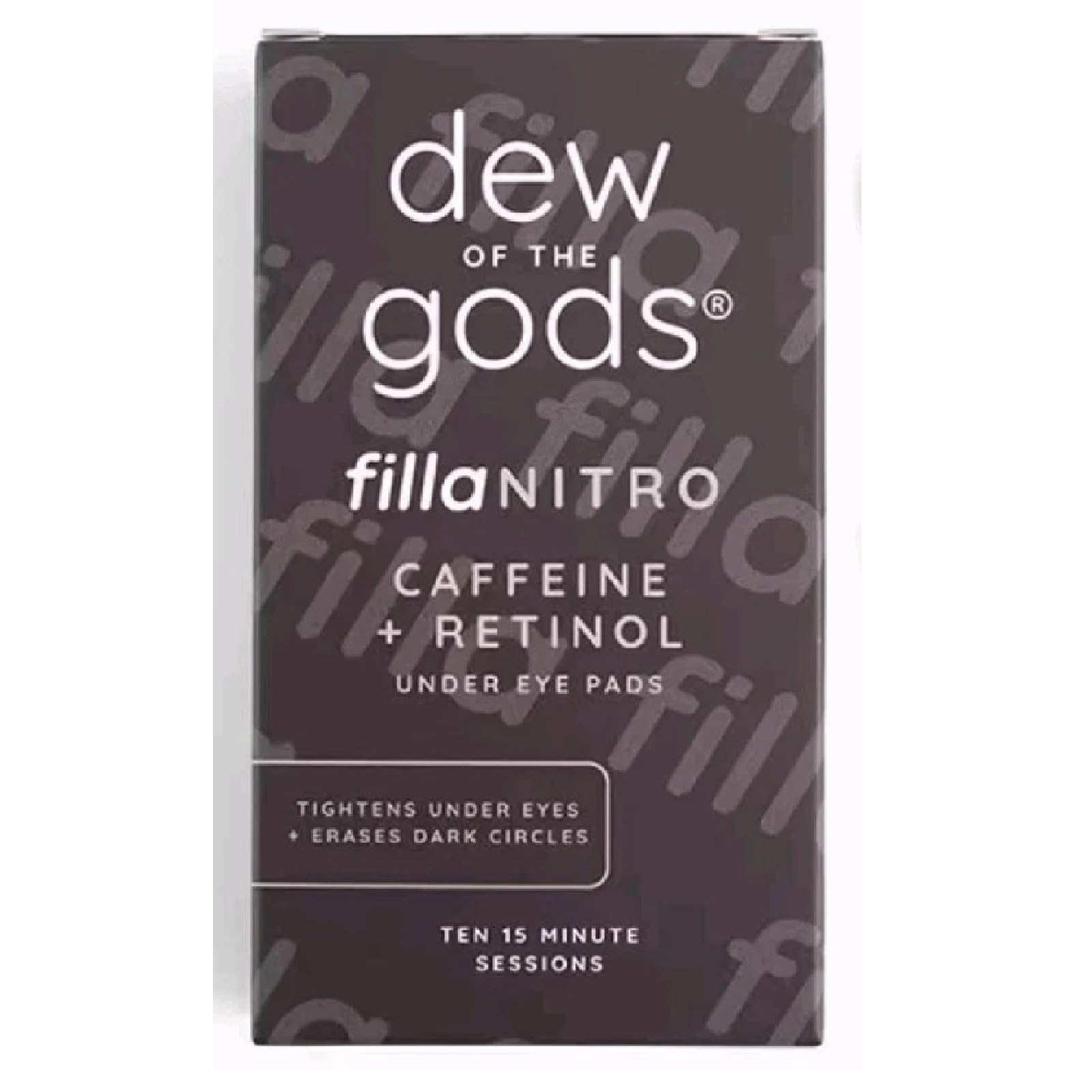 Dew of the Gods Filla Nitro Caffeine + Retinol Under Eye Pads (10sets)