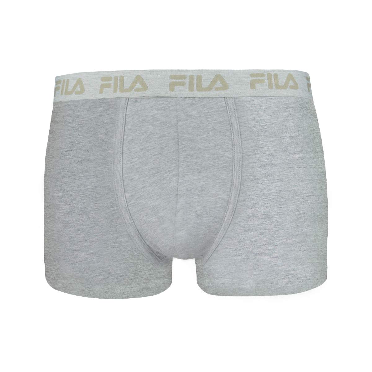 FILA Herren Boxershort 5er Vorteilspack, Pants mit Logobund, Einfarbig