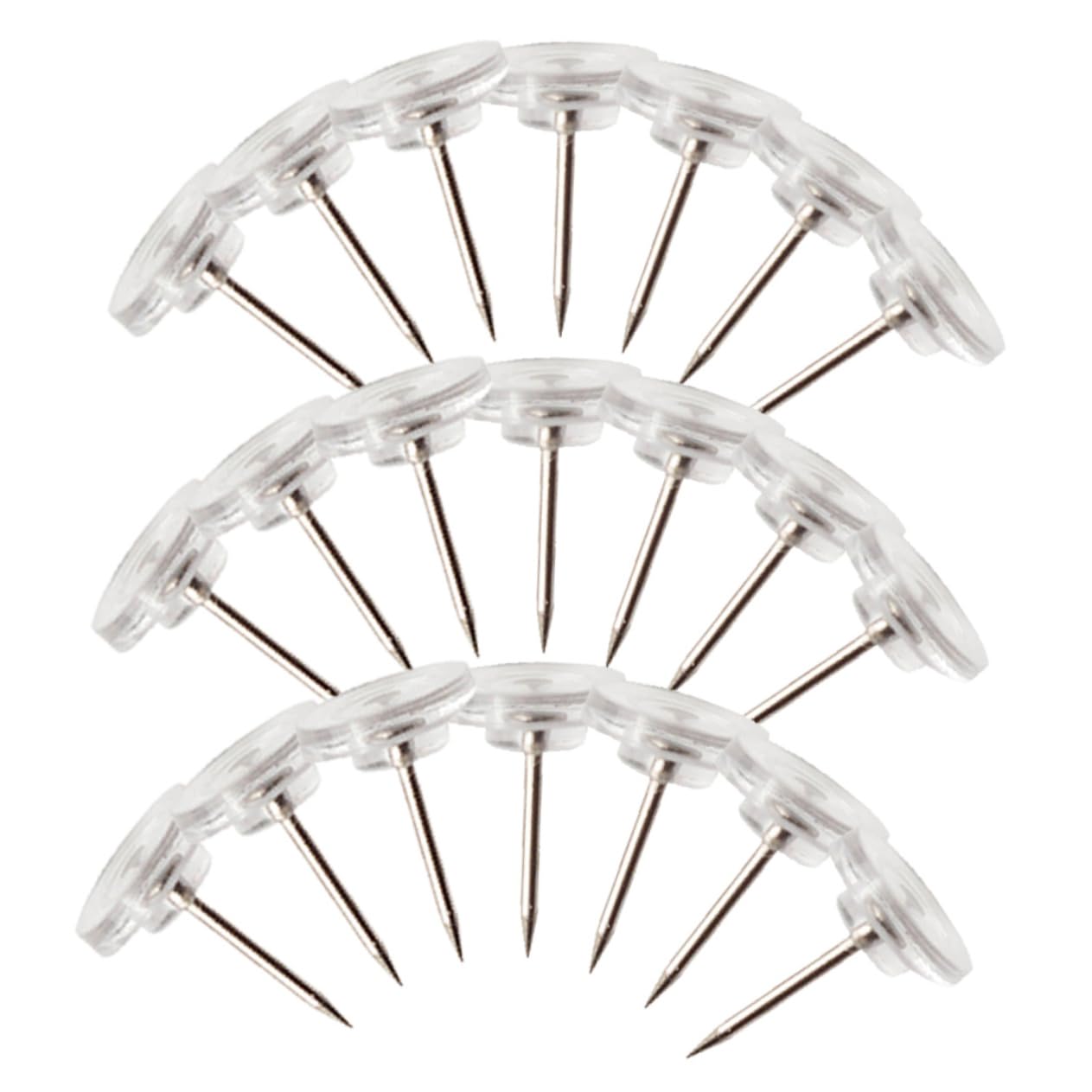 Operitacx 800 Pièces Punaise en liège Boite Rangement Boite de Rangement Panneau de liège punaises Mignonnes Accessoires pour Tableaux en liège en boîte en H décorer Appuyez sur l'ongle