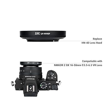 Amazon | JJC メタル ねじ込む式 レンズフード Nikon HN-40 互換