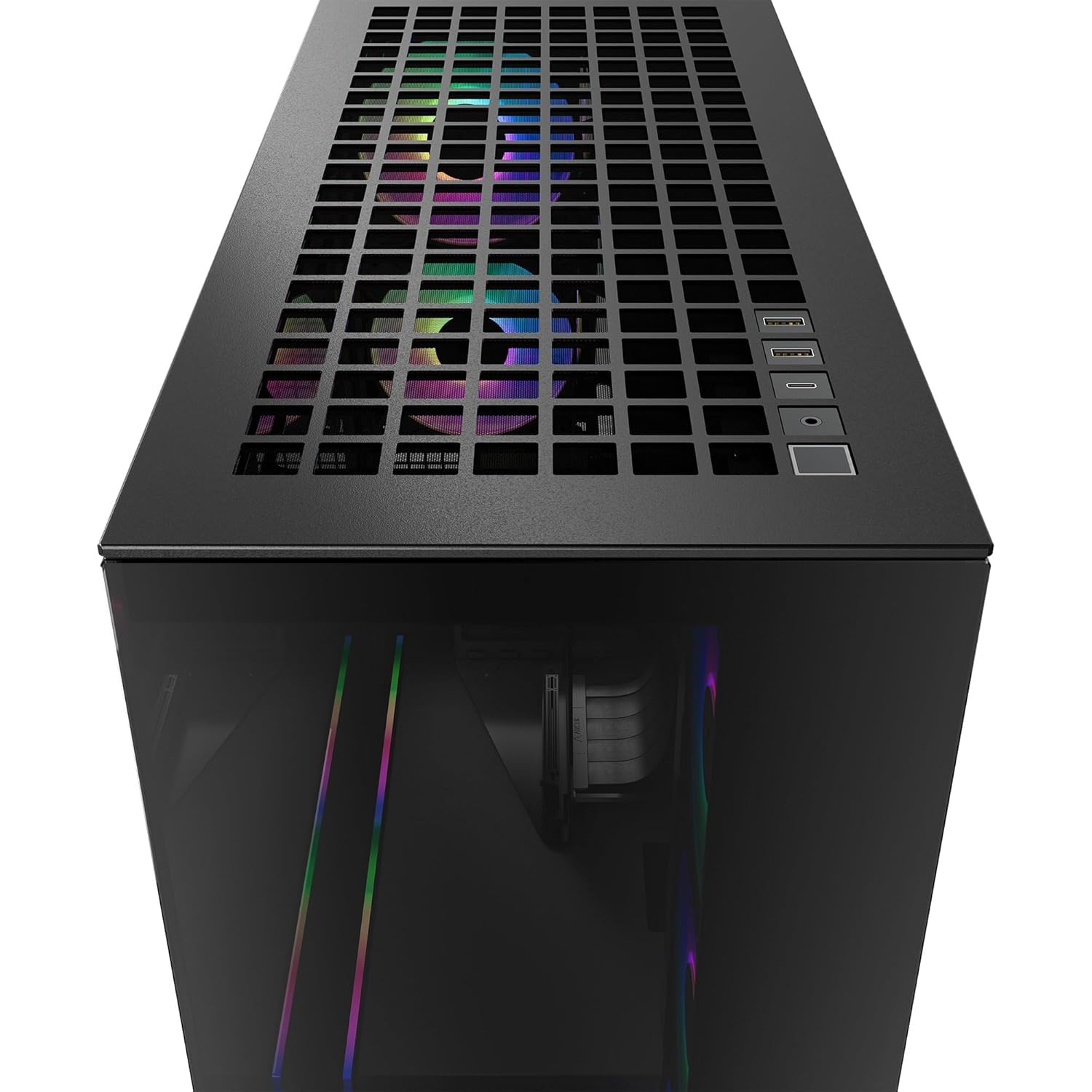 ARCTIC Xtender VG (Mirror Black) con Supporto Verticale per GPU - Case PC