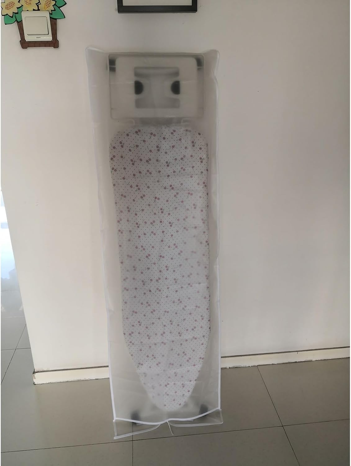 Fundas para Tablas de Planchar, Funda de Almacenamiento for Tabla de Planchar, Transparente, a Prueba de Polvo, Varios tamaños(46x141cm)
